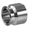 Steel & Obrien 2" Tri-Clamp End x Female Pipe Thread - 2.343" Long 304 22MP-2-304 - alternate 1